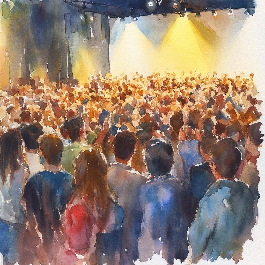 Some of us liked the program that night, and many people were enthusiastic about it.